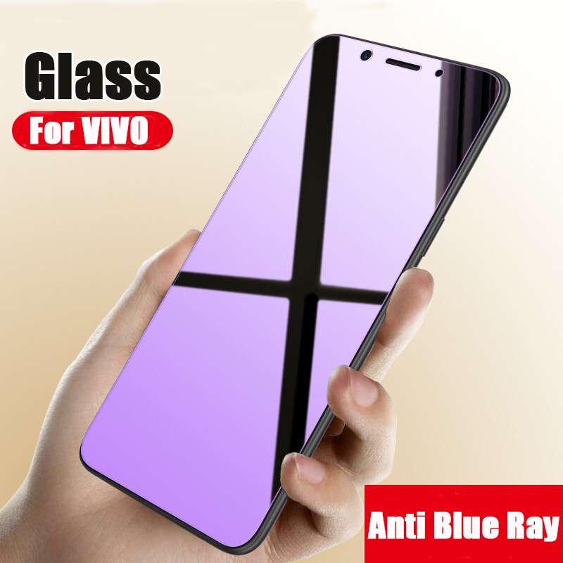 ฟิล์มกระจกนิรภัย ป้องกันแสงสีฟ้า สำหรับ VIVO V29E V27E V21E V23E V20 V17 V15 S1 Pro V25E Y17S Y27 Y7