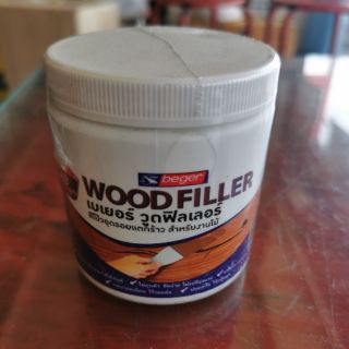 BEGER WOOD​ FILLER เบเยอร์​ วู๊ดฟิลเลอร์​ สีโป๊วอุดรอยแตกร้าว​ สำหรับงานไม้