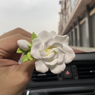 ☫∏❃กลิ่น Gardenia น้ำหอมสำหรับรถยนต์ การตกแต่งช่องระบายอากาศ น้ำหอมในรถยนต์ น้ำหอมสำหรับรถยนต์