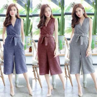 Jumpsuit ทรง 5 ส่วน