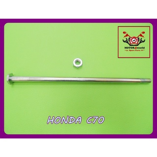 HONDA C70 C 70 REAR SWING ARM AXLE SET // แกนตะเกียบ HONDA C70 ครบชุด สินค้าคุณภาพดี