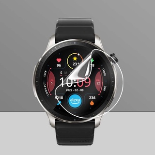 สาย Amazfit GTR 4 Smart watch สาย สายนาฬิกาข้อมือซิลิโคน for huami amazfit gtr4 Watch ฟิล์ม อุปกรณ์เสริมสมาร์ทวอทช์ สาย amazfit watch gtr 4 SmartWatch สาย สายนาฬิก ฟิล์ม tpu film