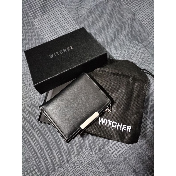(มือ2/สภาพดี) Witchez Penny Wallet กระเป๋าสตางค์สีดำ กระเป๋าสตางค์ผู้ชาย