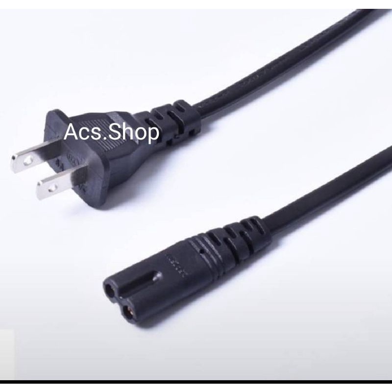 สายไฟ AC แบบ 2 รู สำหรับ วิทยุ ปริ้นเตอร์ ลำโพง