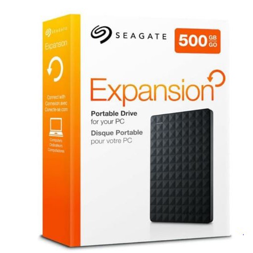 Hard Disk External 2.5 Seagate Expansion Portable 500 GB Baru Garansi 1 Tahun