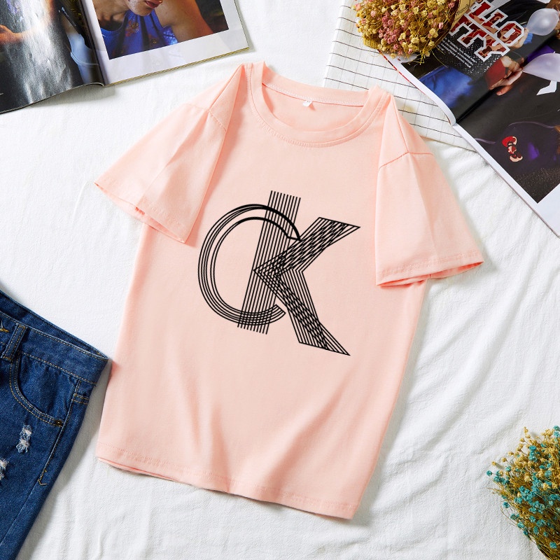 BK193-SHORT เสื้อยืดพิมพ์ลายขายดีมีไซส์มีสีครบ