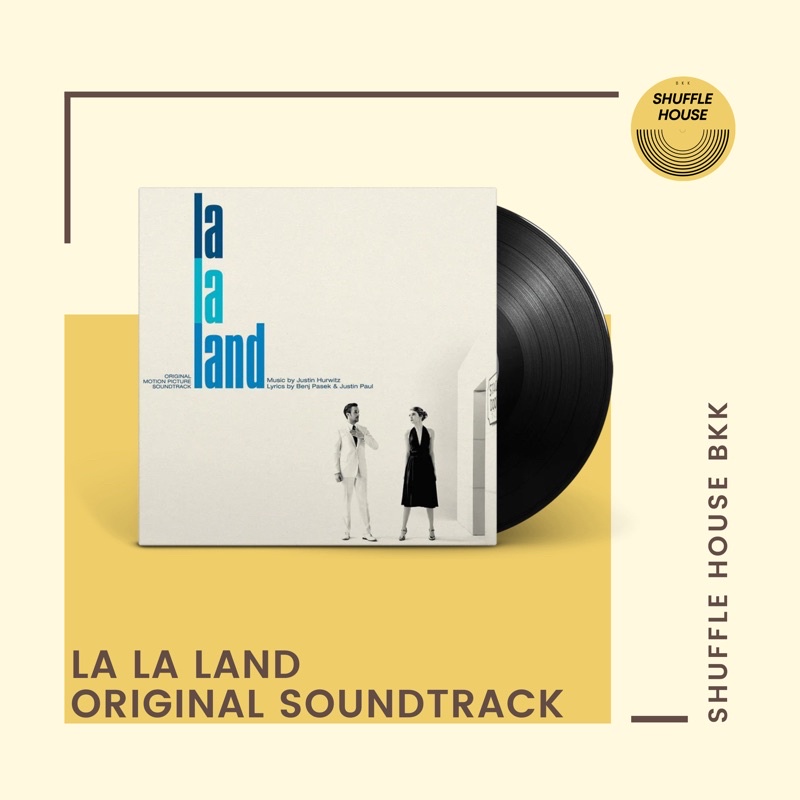 (พร้อมส่ง_จัดส่งฟรี) La La Land Original Soundtrack Vinyl แผ่นเสียง/แผ่นไวนิล/แผ่นใหม่ซีล