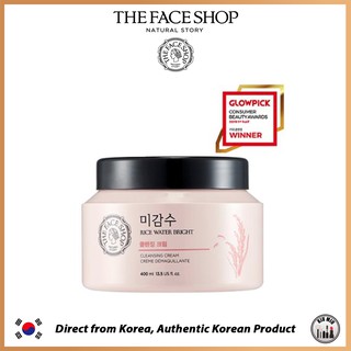 THE FACE SHOP Rice Water Bright facial cleansing Cream *ส่งจากเกาหลี*