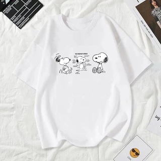 Cosco เสื้อยืดผู้หญิงสาวลายการ์ตูนน่ารัก#8852