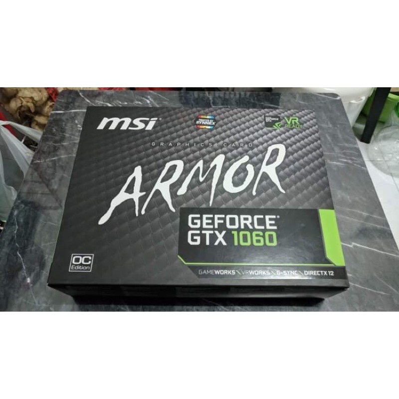 GTX1060 6GB MSI ARMOR มือสอง (ประกัน JIB 3 เดือน)