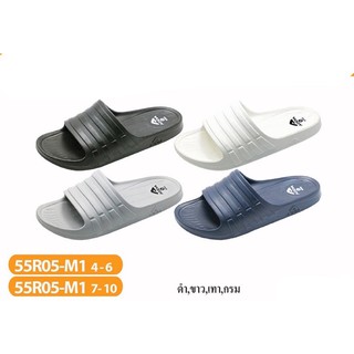 [ลูกค้าใหม่ ราคา 1 บาท]🍀ADDAรุ่น 55R05🍀 รองเท้าแตะ สำหรับผู้ชาย แบบสวม รุ่น 55R05M1 M2 (ไซส์ 7-10)
