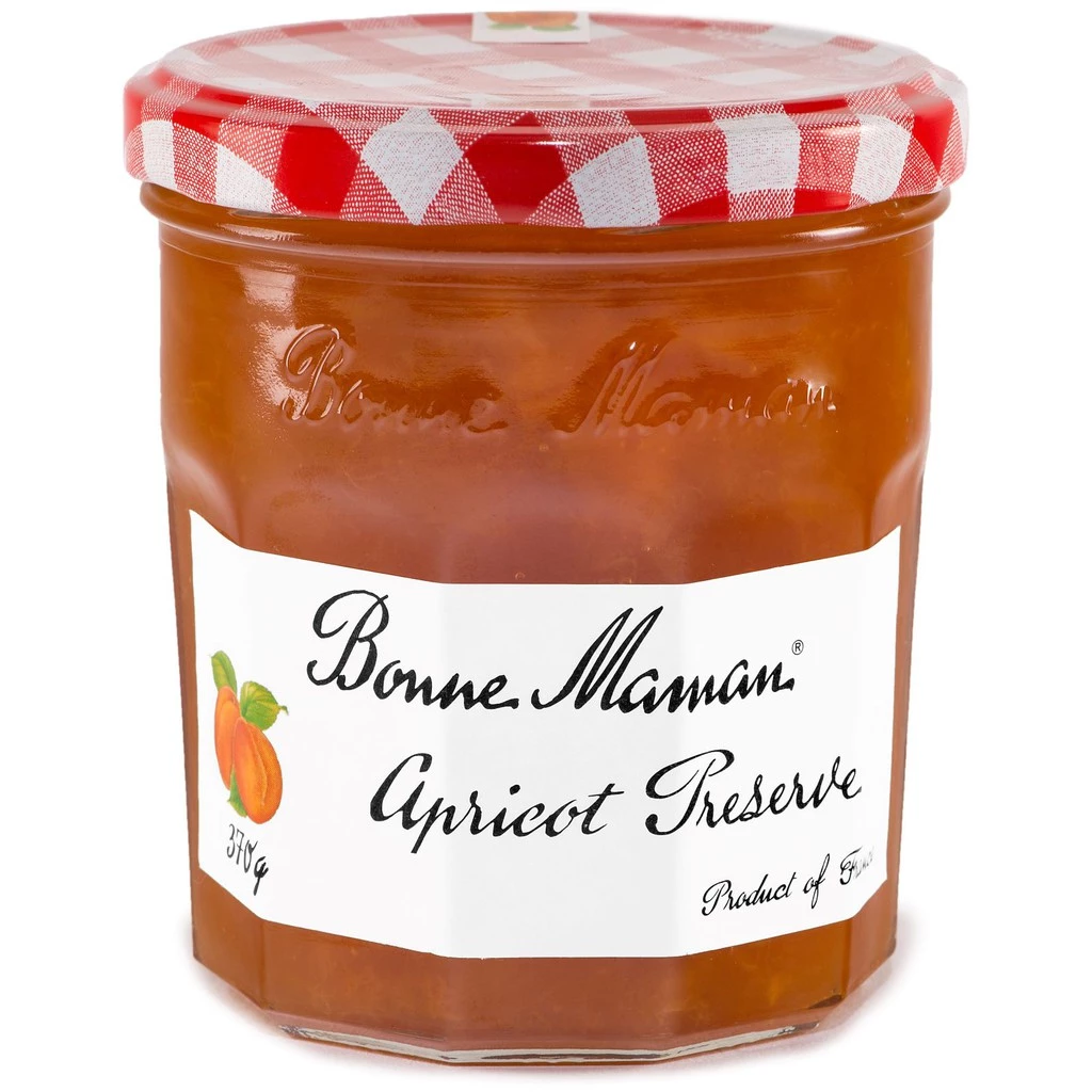 BONNE MAMAN APRICOT 370 G. แยมบอนน์มาม็องรสแอปริคอต ขนาด 370 กรัม