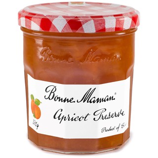 BONNE MAMAN APRICOT 370 G. แยมบอนน์มาม็องรสแอปริคอต ขนาด 370 กรัม