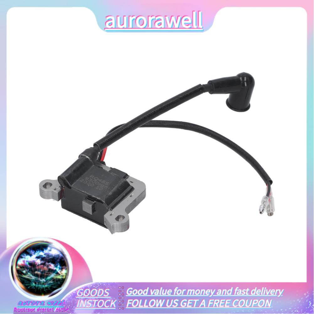 Aurorawell คอยล์จุดระเบิด Fit สําหรับ 63cc เครื่องตัดแปรงเครื่องตัดหญ้า 48 เครื่องยนต์ 48F เครื่องตั