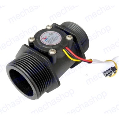 โฟล์เซนเซอร์ 1.5" Turbine flowmeter Water flow sensor Hall flow meter flow rate control 5~150L/Min