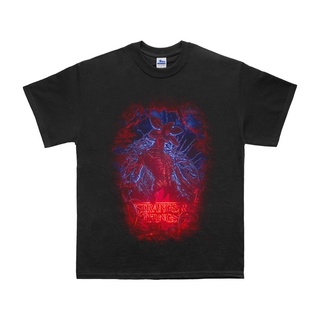 เสื้อยืดสีขาวStranger THINGS - SEASON 4 เสื้อยืดคอกลม แขนสั้น / TV-SERIESS-4XL