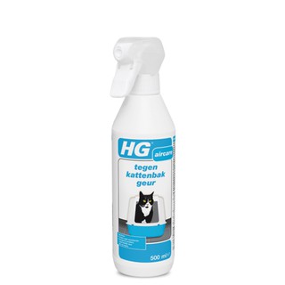 เอชจี สเปรย์กำจัดกลิ่นเหม็นทรายแมว (HG CAT LITTER DEODORIZER) ขนาด 500 มล.