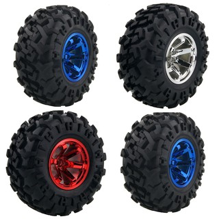 4XRC HSI 0601-3001 Rubber Tires Wheel Sets For 1:10 Monster  Truck