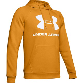 yellow under armour hoodie