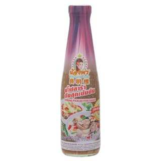 น้องพร น้ำปลาร้าต้มสุกเข้มข้น 300กรัม/Nongphon boiled fermented fish sauce 300 grams.