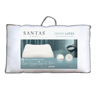 หมอนสุขภาพ หมอนสุขภาพ LATEX SANTAS AIR FLOW SUPPORT หมอนหนุน หมอนข้าง ห้องนอน เครื่องนอน LATEX PILLOW SANTAS AIR FLOW SU