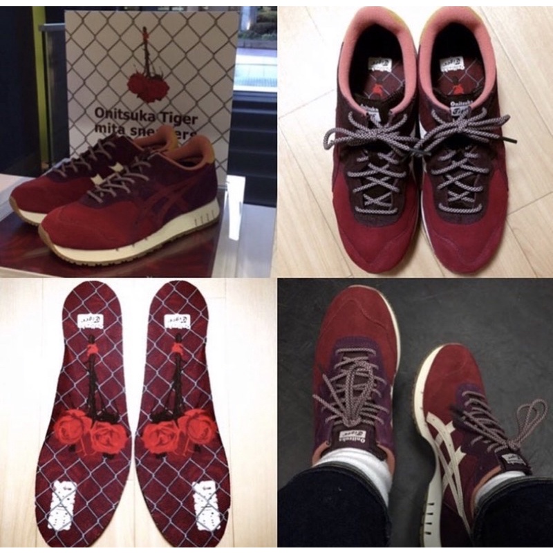 รองเท้า Onitsuka Tiger X-CALIBER สไตล์วินเทจญี่ปุ่น หนังและผ้า พร้อมเชือกผูกรองเท้า สีขาว/น้ำเงิน