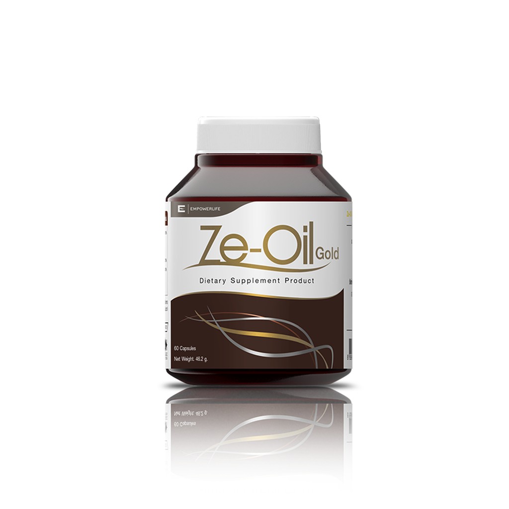 Ze-Oil Gold ขนาด 60 เม็ด ผลิตภัณฑ์เสริมอาหาร มี ยอ. สินค้าแท้ ปลอดภัย(Ze-Oil Gold  60 เม็ด )