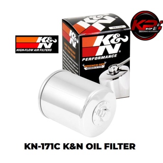 กรองน้ำมันเครื่อง KN-171C FOR HARLEY FLFB FAT BOY 107