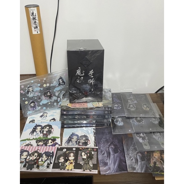 boxsetปรมาจารย์ลัทธิมาร รอบจองของครบ มือ1ในซีล