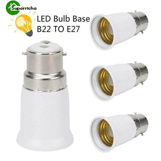 อะแดปเตอร์ซ็อกเก็ตหลอดไฟ Led B22 เป็น E27