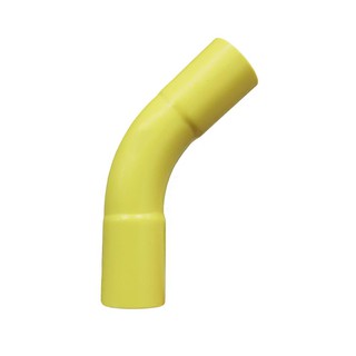 Joints ELBOW PIPE FITTINGS SCG 45 H PVC 1 INCHES YELLOW Conduit, accessories Electrical work ข้อต่อ ข้อต่อโค้ง 45 H PVC