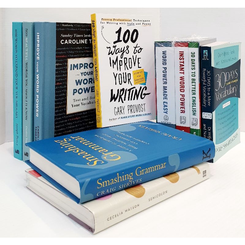 Let's improve your English writing skill!! ชุดหนังสือขายดีที่จะช่วยพัฒนาทักษะการเขียนภาษาอังกฤษของคุ