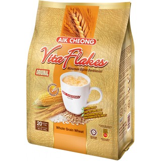 เอ็ก ชอง ธัญพืชซีเรียลพร้อมดื่ม Aik cheong VitaFlakes (เอ็ก ชอง) 600g