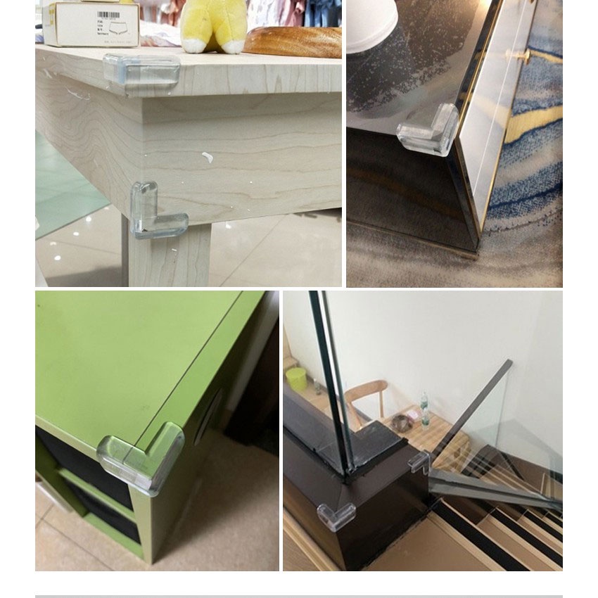 ยางกันกระแทกมุมโต๊ะเด็ก ป้องกันขอบคม มุมโต๊ะซิลิโคน เพื่อความปลอดภัยของเด็กเล็กในบ้าน - รูปที่ 2