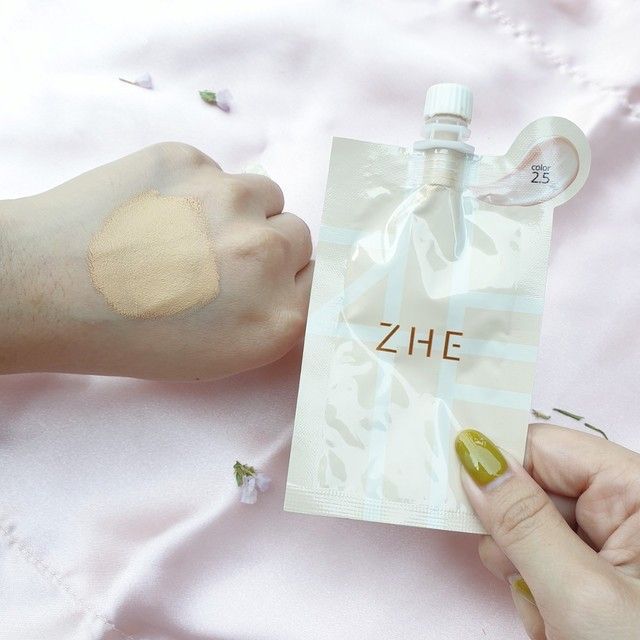รองพื้นZHE ซอง เบอร์25