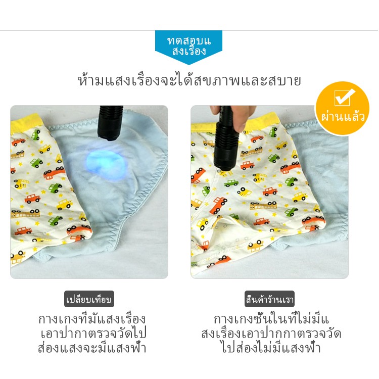 Sivice ผ้าฝ้ายแท้100% กางเกงในเด็กชาย หญิง เด็กโต/underwear/2-13ขวบ กางเกงในชายระบายอากาศ Boy/Baby/Children