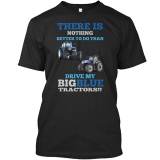 เสื้อยืด พิมพ์ลาย New Holland Tractor สําหรับผู้ชายS-5XL