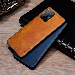 เคสโทรศัพท์มือถือหนังสไตล์วินเทจสําหรับ Xiaomi 11T Funda Xiaomi 11T Pro 5G