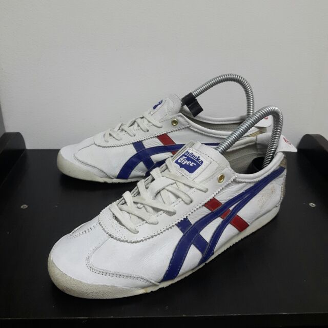 Onitsuka Tiger Mexico 66 Limited Edition X-Gold D507L-0152 (White/Dark Blue) มือสองของแท้