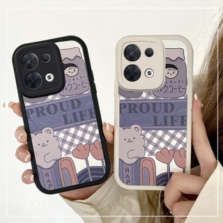 เคส OPPO Reno8 5G สำหรับ OPPO Reno 8 5G,เคสโทรศัพท์นิ่มลายการ์ตูนน่ารักสำหรับกล้องเด็กผู้ชายผู้หญิง-03