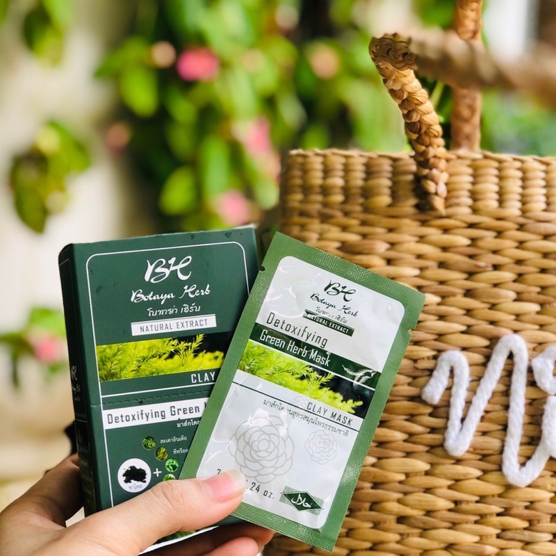 (พร้อมส่ง) Botaya มาส์กโคลนเขียวทิเบต