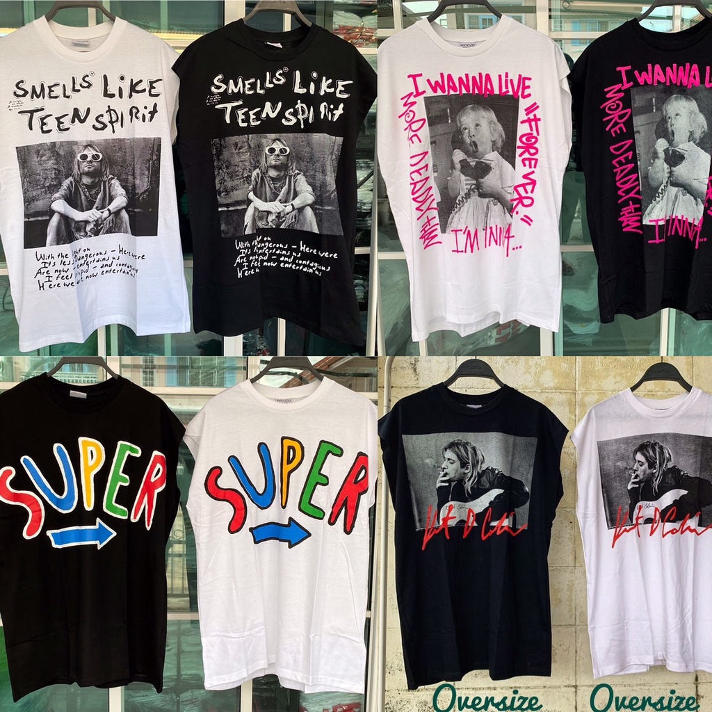 𝑵𝒆𝒘 เสื้อยืดแขนกุด Oversize  🌟พร้อมส่ง🌟 ♥️ มี 2 สี ขาวและดำ เสื้อที่ทุกคนต้องมีติดตู้