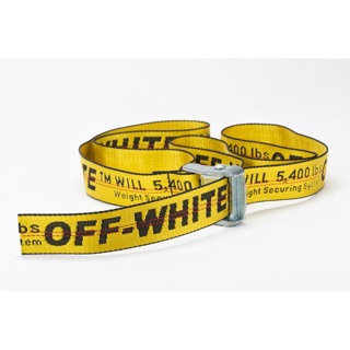 OFF-White Yellow Industrial Belt SS16