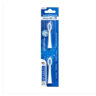 Sparkle หัวแปรงสีฟันไฟฟ้า (รีฟิล) Sonic toothbrush รุ่น Daily white plus SK0371 ใช้กับแปรงสีฟันไฟฟ้า SK0370