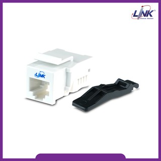 LINK UL-3016 RJ11 Telephone OUTLET (ตัวเมีย)