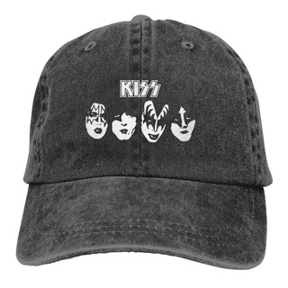 [พร้อมส่ง] หมวกเบสบอล ลายโลโก้ kiss band