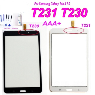 แผงเซนเซอร์หน้าจอสัมผัสดิจิทัล แบบเปลี่ยน สําหรับ Samsung Galaxy Tab 4 7.0 T231 SM-T231 T235 T230 SM-T230