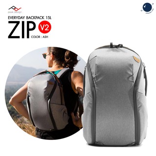 Peak design Everyday Backpack 15L Zip v2 - Ash ประกันศูนย์