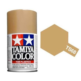 สีสเปรย์ TAMIYA TS-68 Wooden Deck Tan (100 ml)