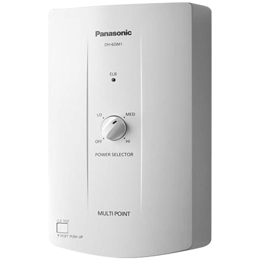 Water heater WATER HEATER PANASONIC DH- 6GM4TW 6000W WHITE Hot water heaters Water supply system เครื่องทำน้ำร้อน เครื่อ